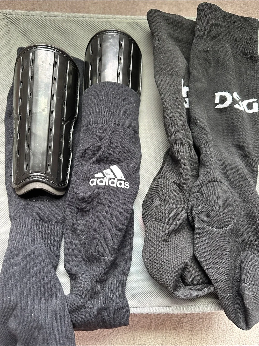 Adidas Black Shin Guards